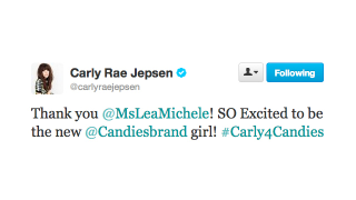 Illustration for article titled Carly Rae Jepsen Is the New Candies Brand Girl